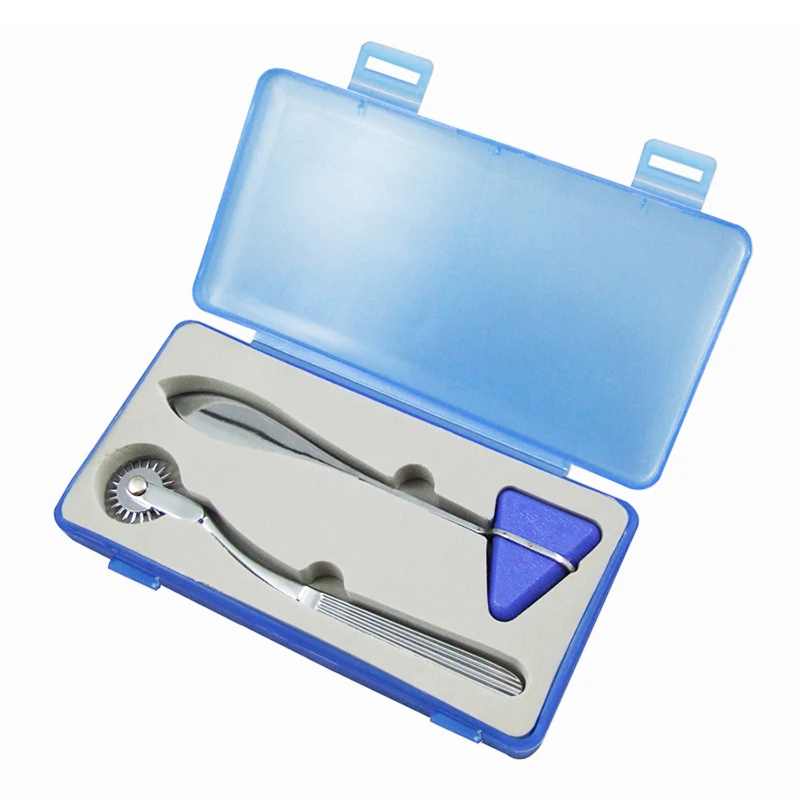 Taylor Triangle Reflex Wartenburg Pinwheel Percussion Neurological Hammer Percussor Diagnostic Nerve Examination Tool Set D3