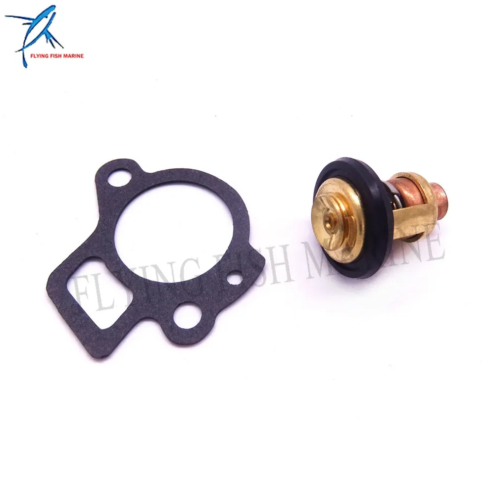 

Boat Motor Gasket 62Y-12414 62Y-12414-00 and Thermostat 66M-12411-00 66M-12411 for Yamaha 9.9-70hp 4-Stroke Outboard Engine