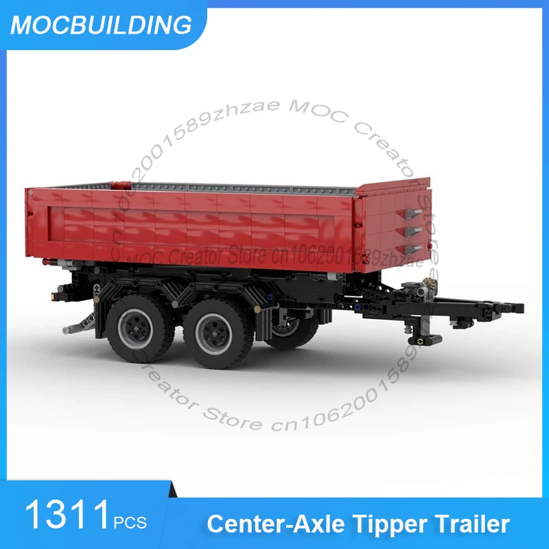 ตัวต่อ MOC TGS รถบรรทุกเทท้าย 6x4 แบบสามด้าน ประกอบเอง ของเล่นสร้างสรรค์ ของขวัญ 2915 ชิ้น