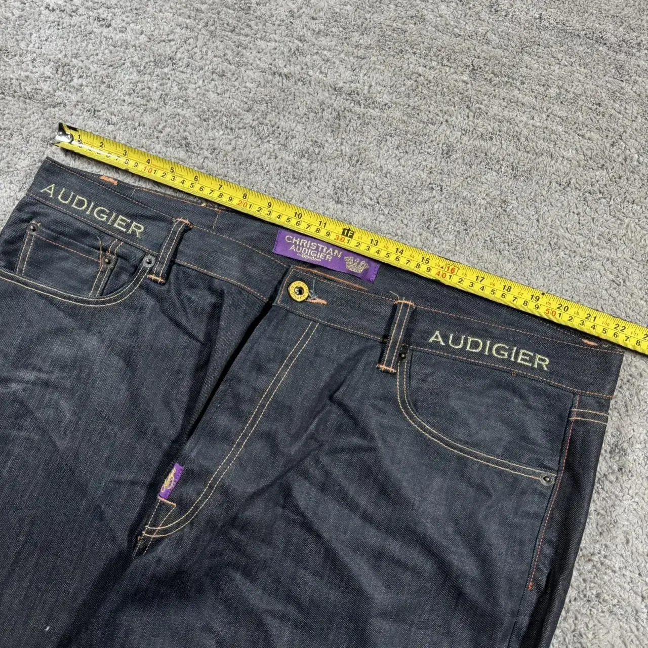Y2K-pantalones vaqueros de pierna ancha relajados, diseño bordado de Buda, estilo callejero, vaqueros con estampado de pierna recta de cintura alta inspirados en Harajuku