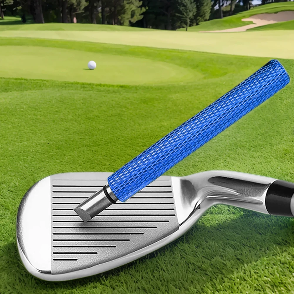 Golf Club Groove Sharpener Stainless Steel Re-Grooving and Cleaning Tool for Re-Grooving Wedges and Irons U and V-Grooves