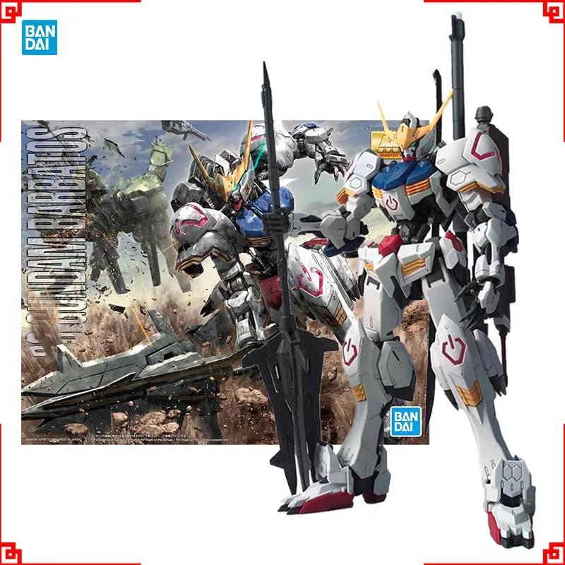 

Bandai Gundam Model Kit MG 1/100 Barbatos Четвертая форма Фигурка Gunpla Строительный комплект Gundam Коллекционные аниме-фигурки Игрушки
