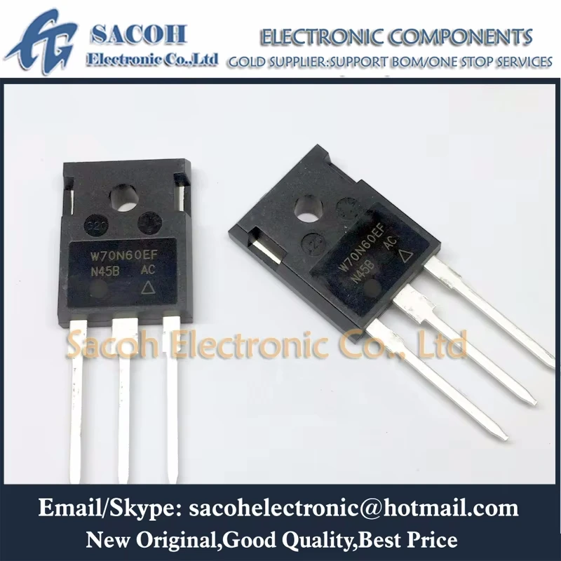 

SACOH New Mosfet transisto 5Pcs/Lot SIHW70N60EF W70N60EF OR SIHW73N60E W73N60E OR SIHW61N65EF W61N65EF TO-247