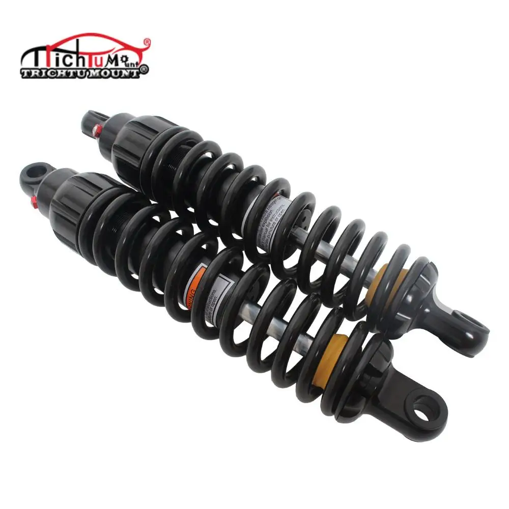 Universal 373mm Motorcycle Rear Air Shock Absorber Suspension Parts For Harley Touring Sportster 883 1200 Dyna Road King V-Rod