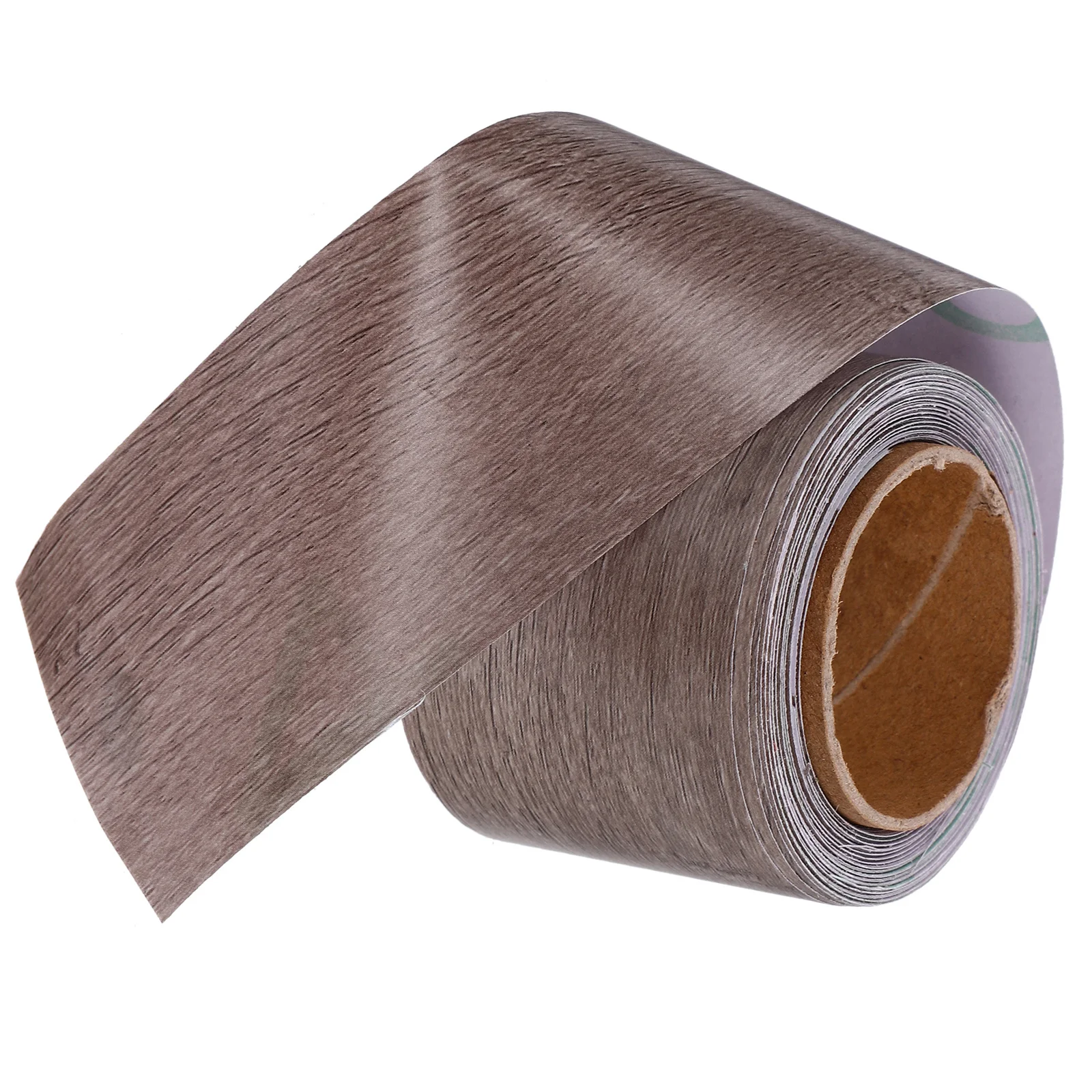 1 rollo de cinta autoadhesiva para rodapié de grano de madera, moldura de Base de pared para pelar y pegar, decoración para dormitorio, baño y cocina