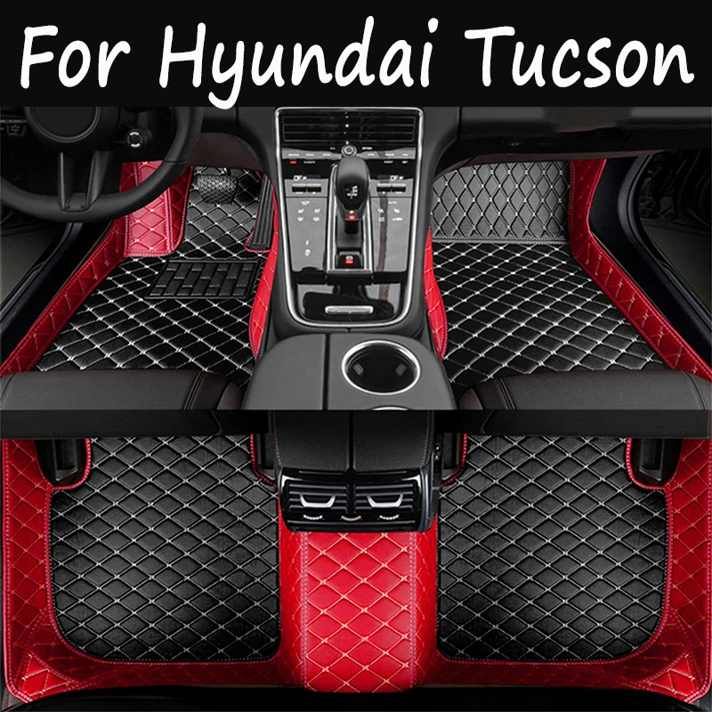 Car floor mats for Beijing-Hyundai Tucson 2021 2022 Custom auto foot Pads automobile carpet cover