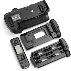 D850 Pro Vertical Shooting Power Pack Battery Grip with 2.4G Hz Wireless Remote Control for Nikon D850 Camera