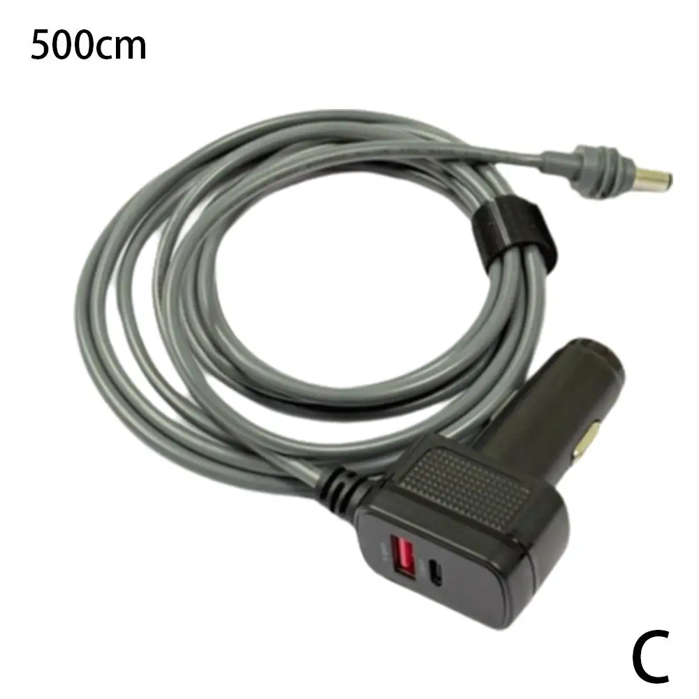 2/3/5M For Starlink Mini Space-x Car Charger DC 5521 Interface 60W Car Cigarette Lighter Car Charger Waterproof Power Cord O2C2