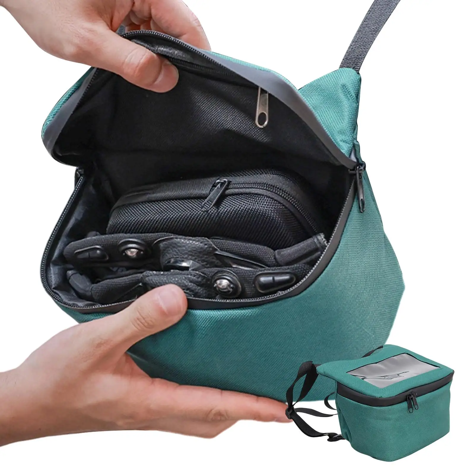 

Сумки для мотоциклов, водонепроницаемые отделения, передняя сумка, сенсорный экран, окно, сумка для хранения мотоцикла для мотоцикла, скутера, кошелек для ключей