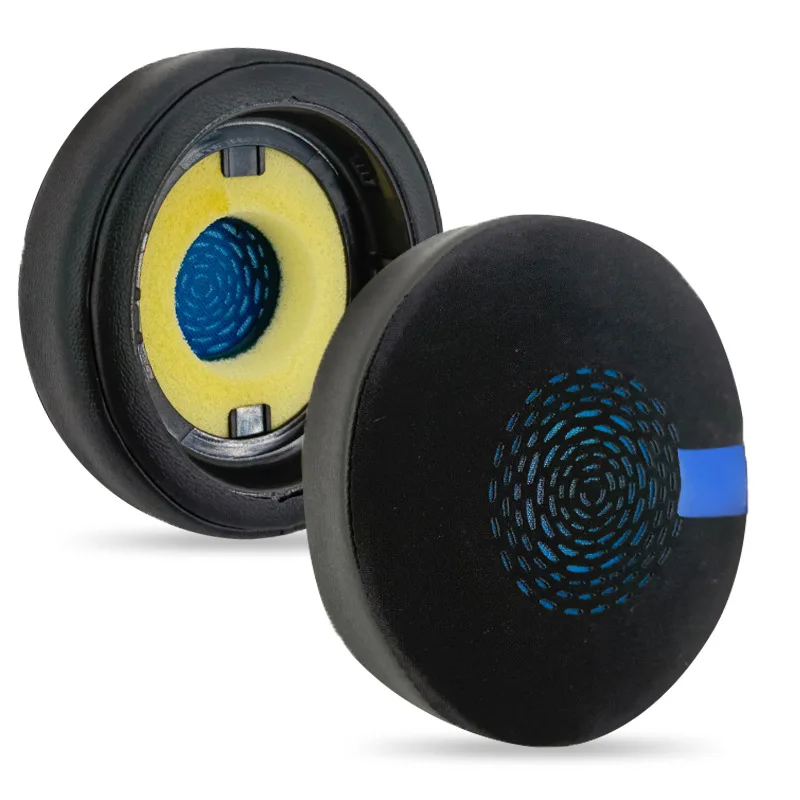 Almohadillas de gel refrescante de repuesto para auriculares inalámbricos Jabra Evolve2 75 PC (no compatibles con Evolve 75), almohadillas con tela de seda fría