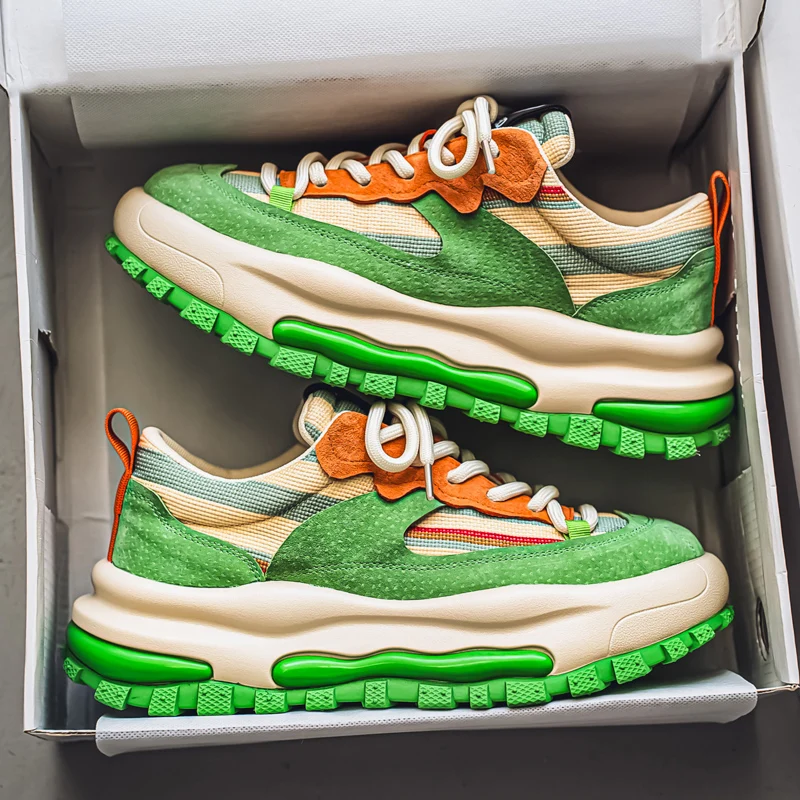 

2025 New Men's Board Shoes,sneakers,skate shoes,Casual Shoes shock-absorbing soft-soled unisex Casual non-slip Soft Sole Boost