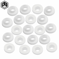 100pcs Insulating Tablets Insulation Bushing Transistor Pads Circle TO-220 Insulated Cap Insulation Particle Ring For M3 Screws
