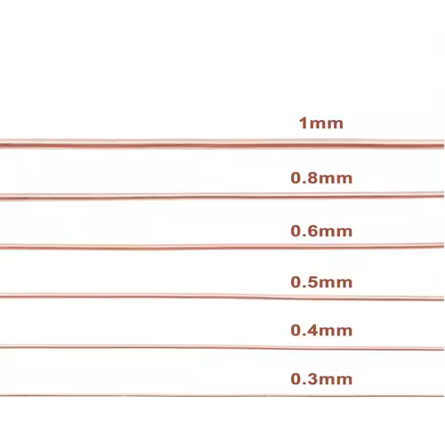 1-10M Bare Copper Wire Pure Copper Wire T2 Copper Coil Conductive Copper Wire,  Bare Line Diameter 0.1/0.15/0.2/0.3/0.4/0.5-5mm - Image 5