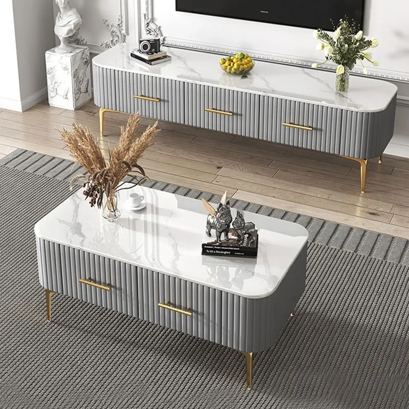 Design Design Side Table Nordic Storage Living Room Unique Coffee Table Luxury Center Premium Couchtischhome Furniture