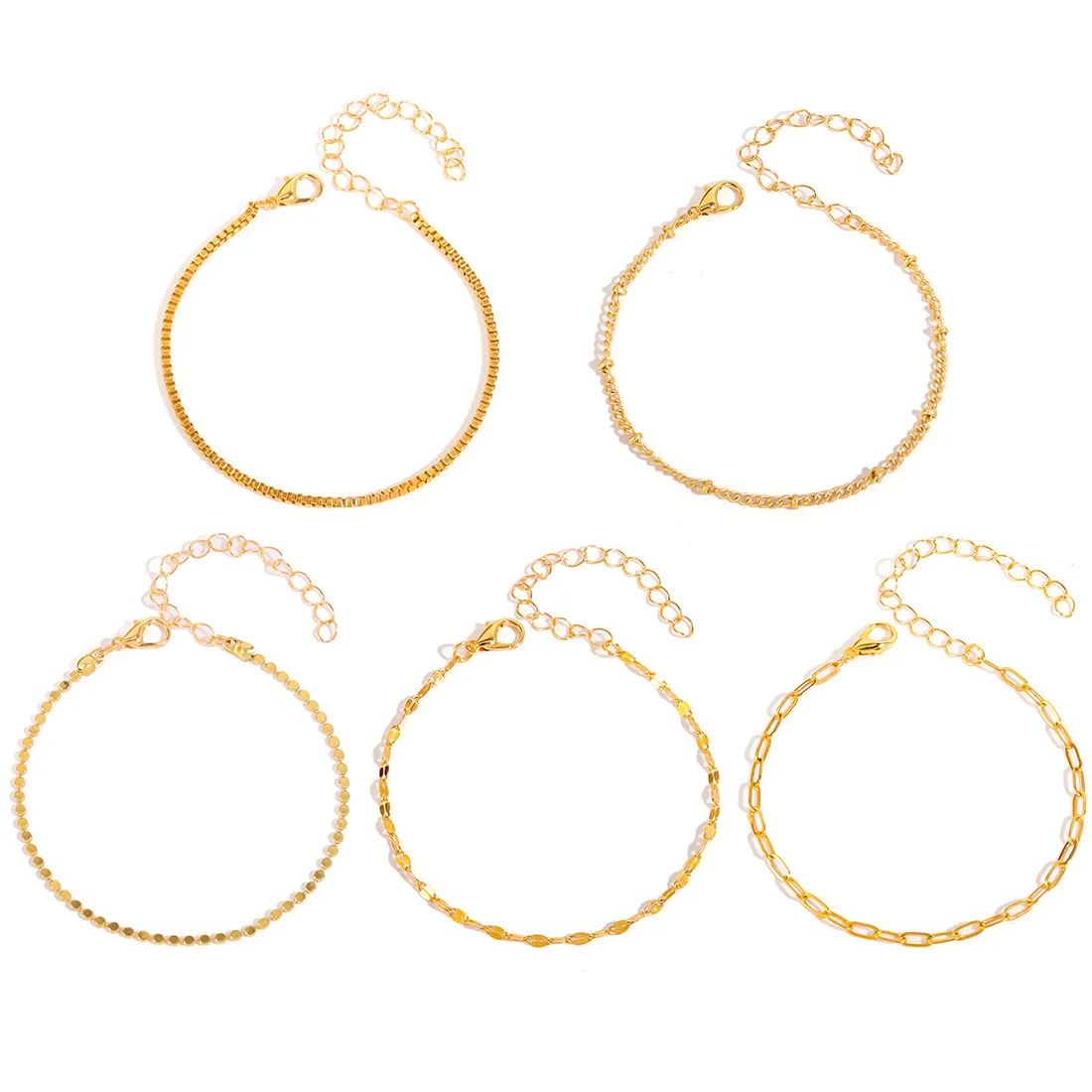 DIY accessories Niche ethnic style bracelet ins wind is small and fresh, golden summer bracelet jewelry BR2450