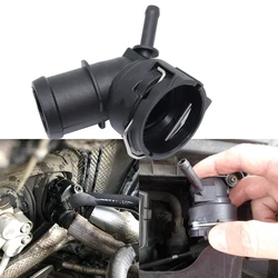 For VW Golf 5 6 Passat B6 B7 Octavia 1Z A3 8P Leon Mk2 Coolant Radiator Hose Coupling Flange Connector 2007 2008 2009 2011 2013