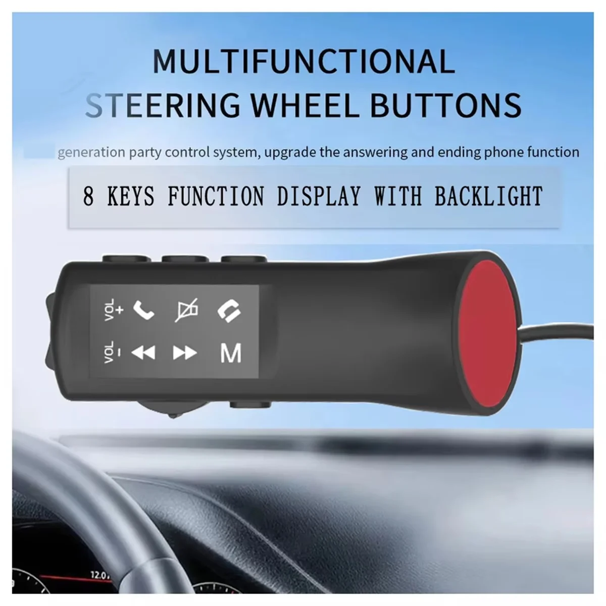N35R_8keys Steering Wheel Button Control for Android Car Radio Navigation