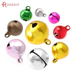 6MM to 25MM Antique Bronze Brass and Steel Bell Charms End Beads Charms Really Bell Beads Diy Jewelry Findings Accessories
