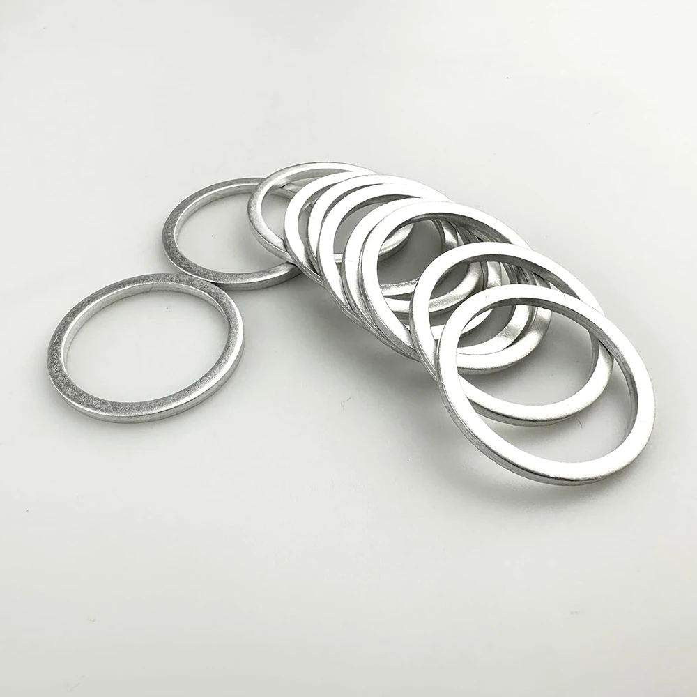 570-teiliges Aluminium-Unterlegscheiben-Set für Ölablassstopfen, Dichtungskombination, Ölablassdichtung M6 M8 M10 M12 M14 M16 M18 M20 – Detail 6