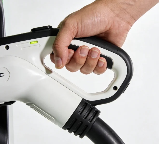 

Dual plug electric vehicle charging station AC 14kW electric vehicle charger