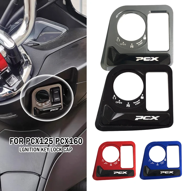 

PCX125 PCX160 мотоциклетный электрический дверной замок, крышка переключателя, кнопка запуска, защитная крышка стартера для Honda PCX 125 160 2021-2024
