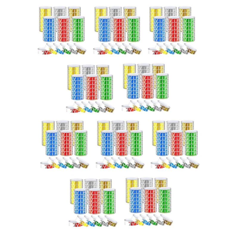 

【Горячий торт】6000 упаковок VIP-бумажных браслетов VIP-браслеты Водонепроницаемые VIP-браслеты Неоновые цветные браслеты Разнообразие для мероприятий Часть