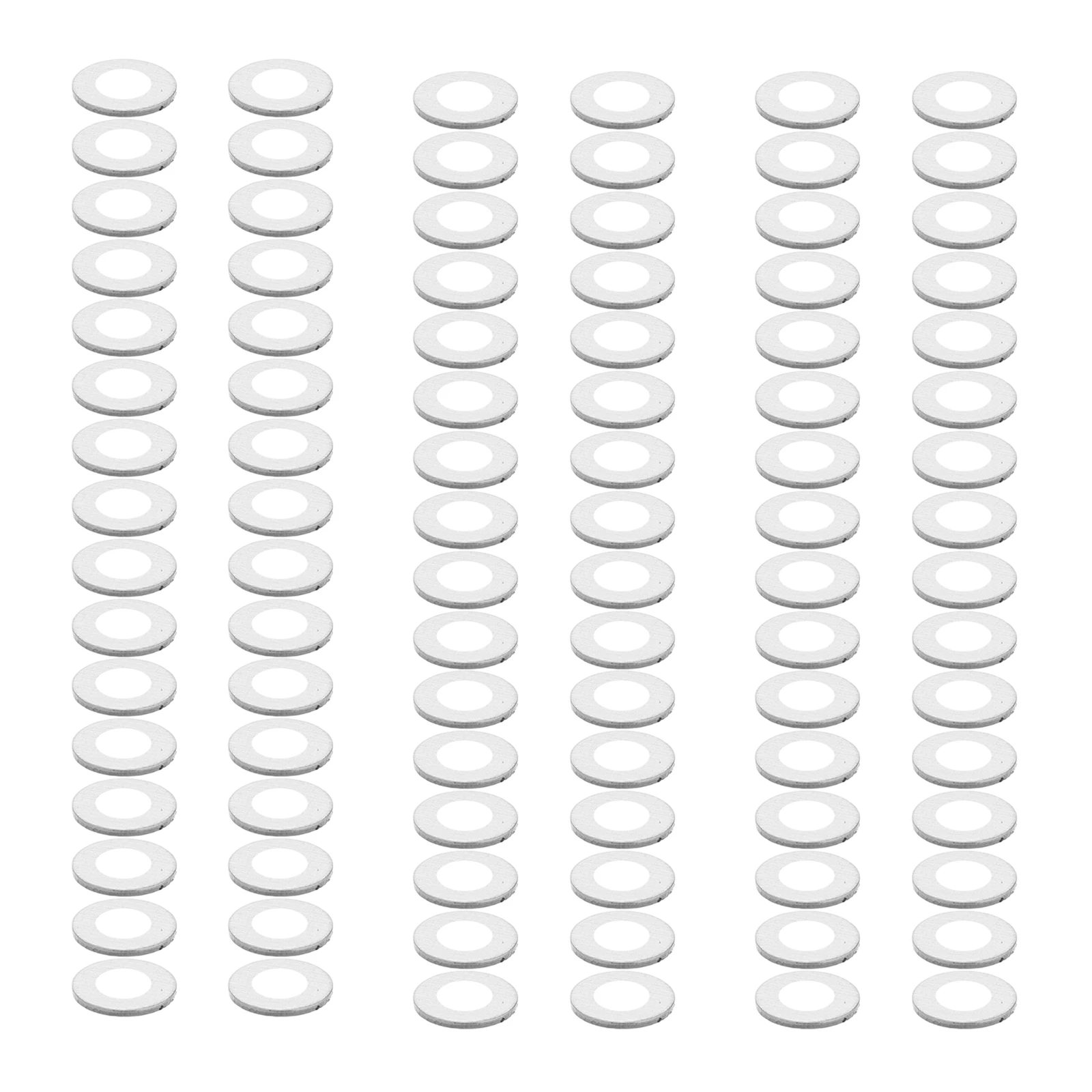 

200Pcs Glasses Washers Flat Metal Gaskets for Eyewear Frame Repair Rimless Sunglass Hardware Replacement Parts Tighteners Seal