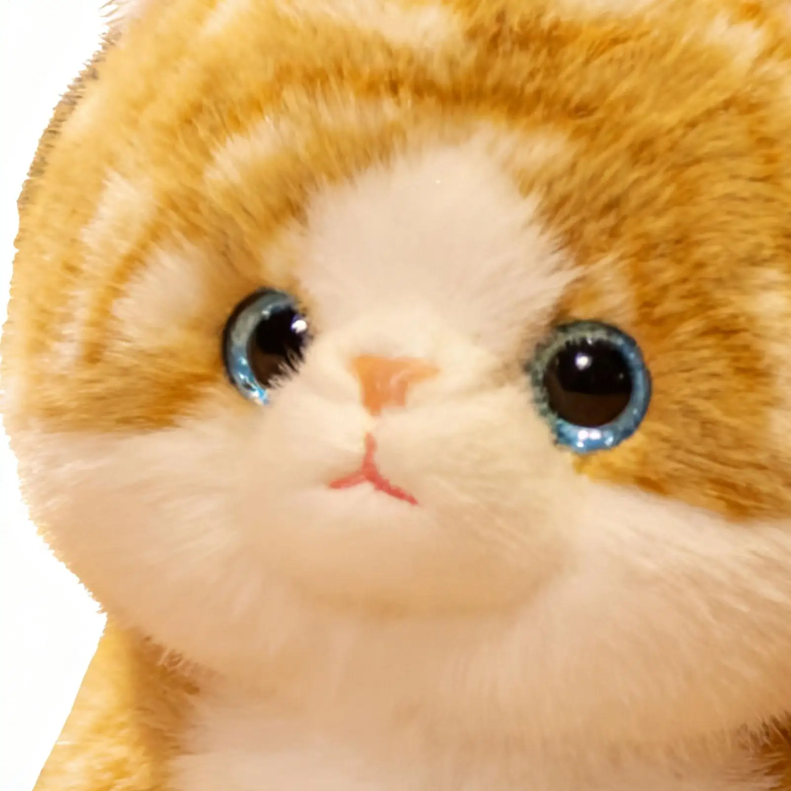 

Cat Stuffed Animal 19.6in Soft Toy Doll Cushion Realistic Lying Pose Plush Kitten For Kids Girls Birthday Adult Stess Relief