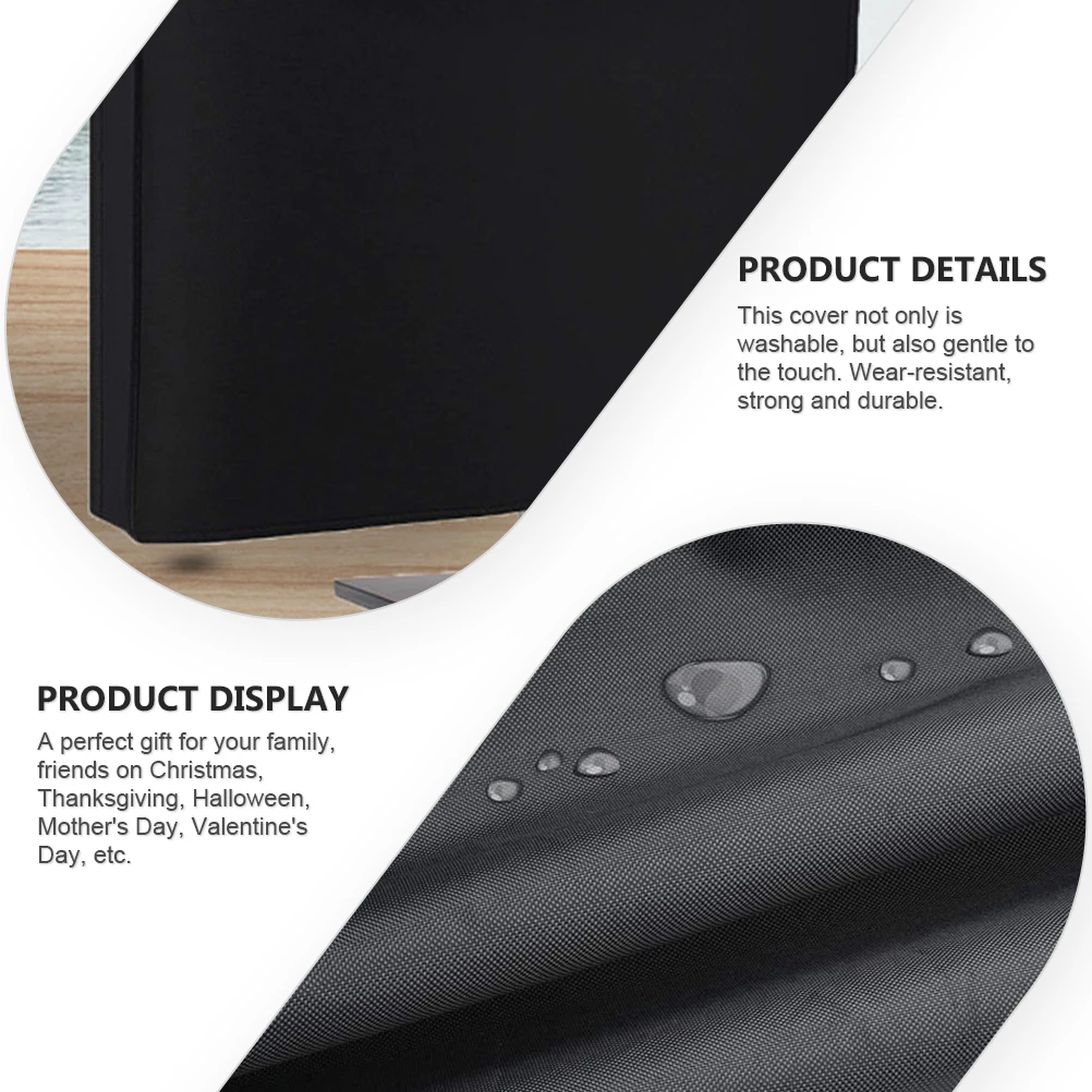 

1Pcs Oxford Cloth Monitor Dust Cover Screen Protector Guard Sleeve Lightweight Durable Water Resistant