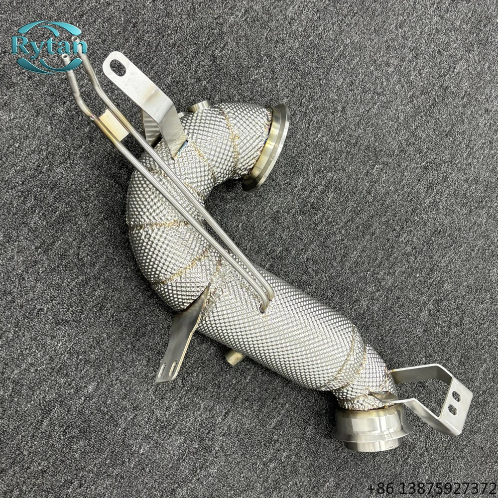 

Выхлопная система Rytan Valvetronic из нержавеющей стали с прямыми трубами и даунпайпом для GT50 GT43 GT53 3.0T с OPF