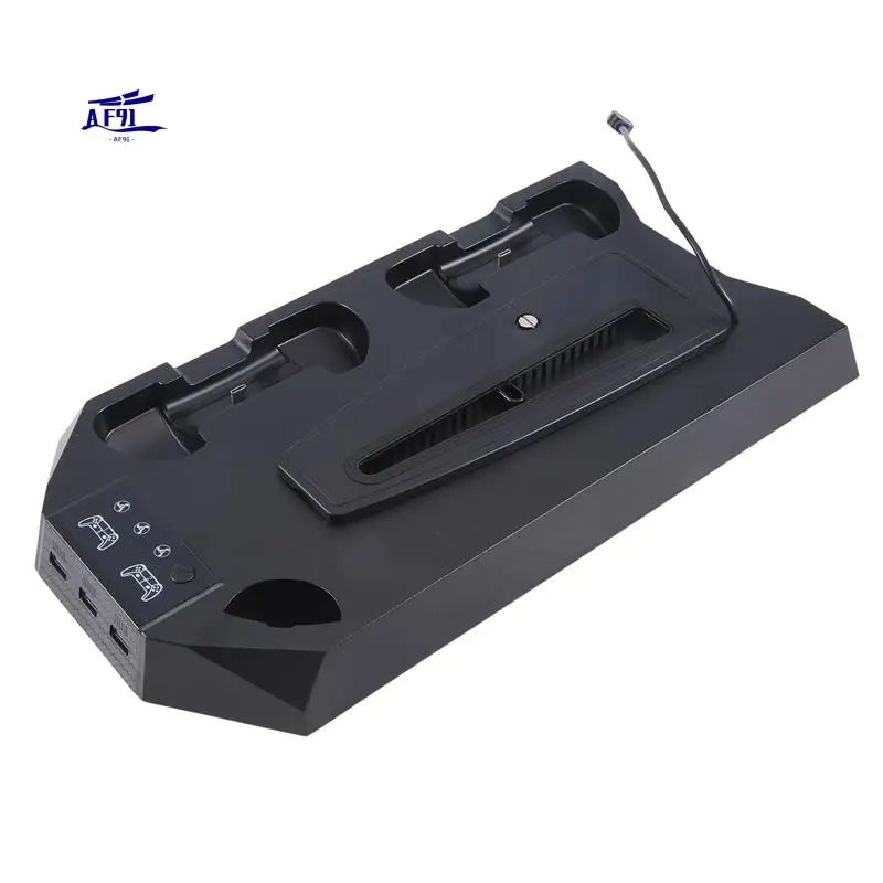 

AF91-For PS5 Slim/PS5 Cooling Stand For DE/UHD Fan Dock Ultra Slim Multifunction Controller Direct Charging Stand