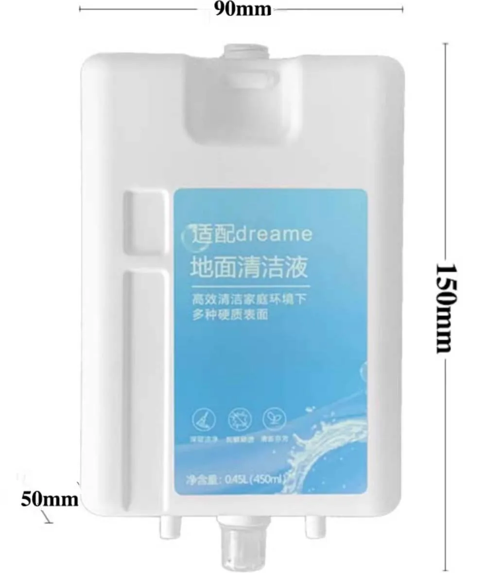 Liquid For Dreame L30 Ultra/L20 Ultra/X10 Parts Vacuum Cleaner Accessories Replacement Cleaning Solution 450ml Fluid Detergent