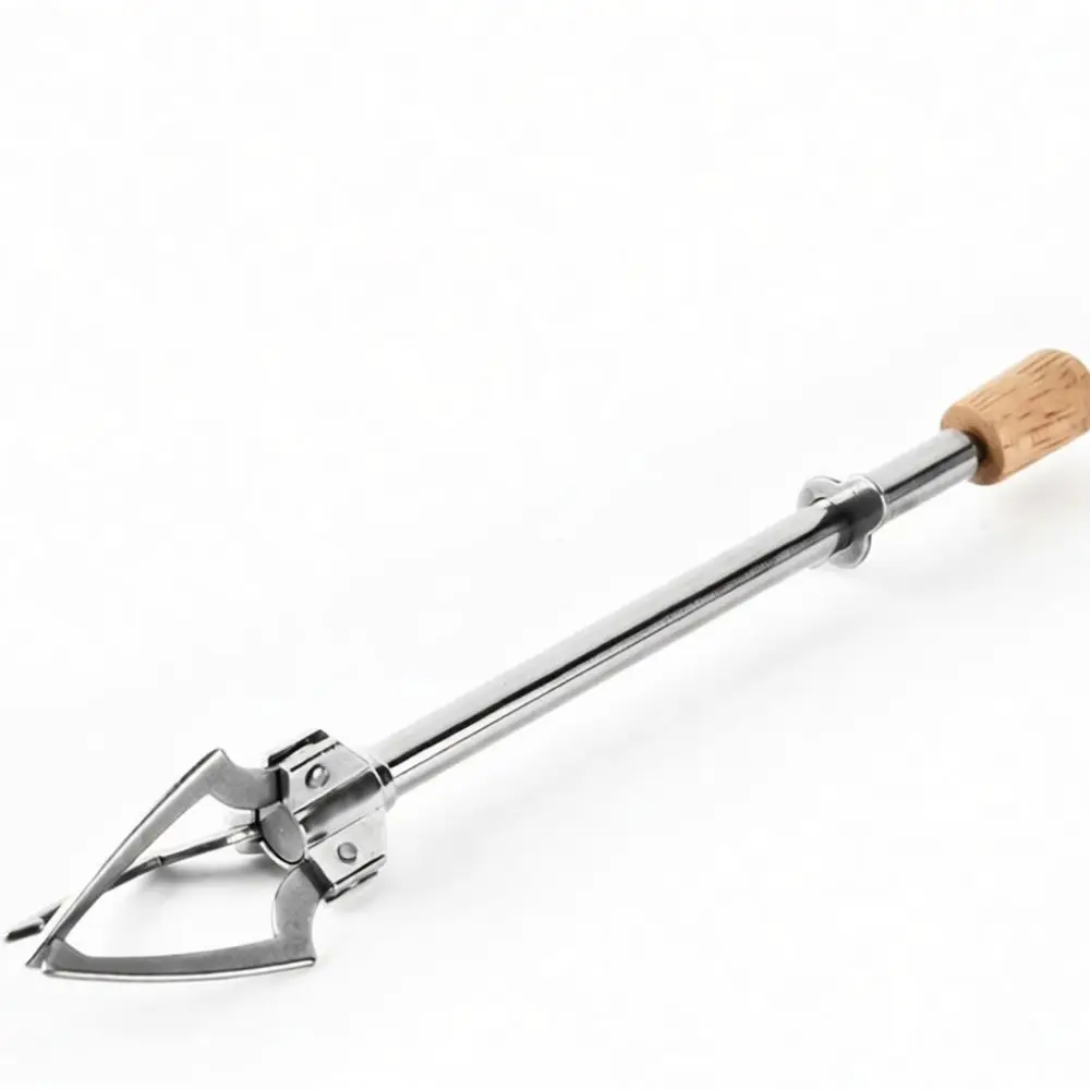 Versatile Stainless Steel Ice Tongs Triangle Grip Kitchen Food Clip Serving Gadget Sugar Cube Grabbing Bar Utensil