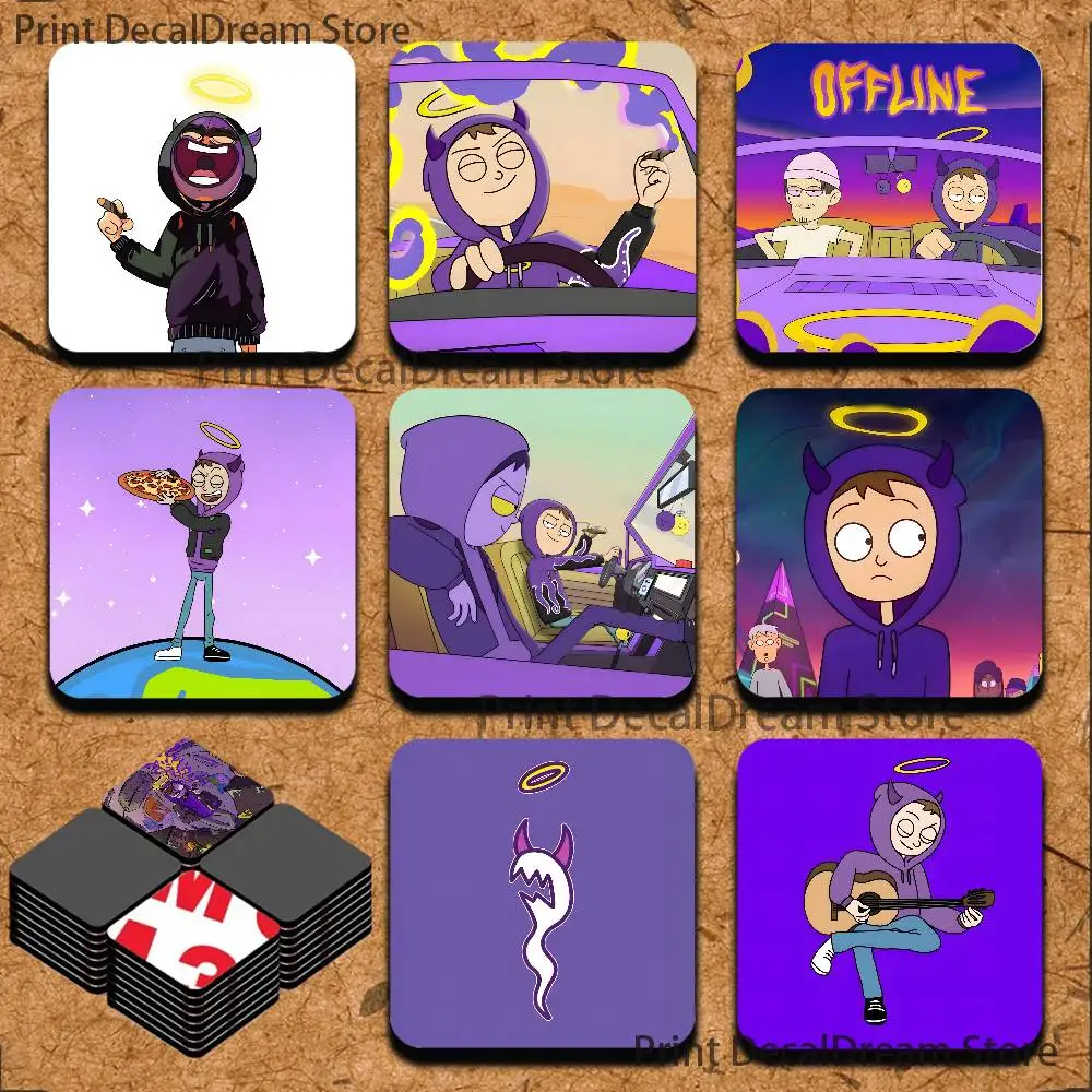 Tha Supreme Rapper Thasup Sublimation Magnet Cartoon Anime CuteFridge Magnets Personalized Sublimation Products for Kitchen