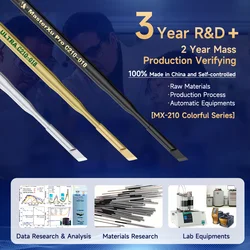 HISEECON Silver C210 Soldering Iron Tips Efficient Heat Conduction Compatible Original JBC Sugon Aifen T210 T26 A9 Station