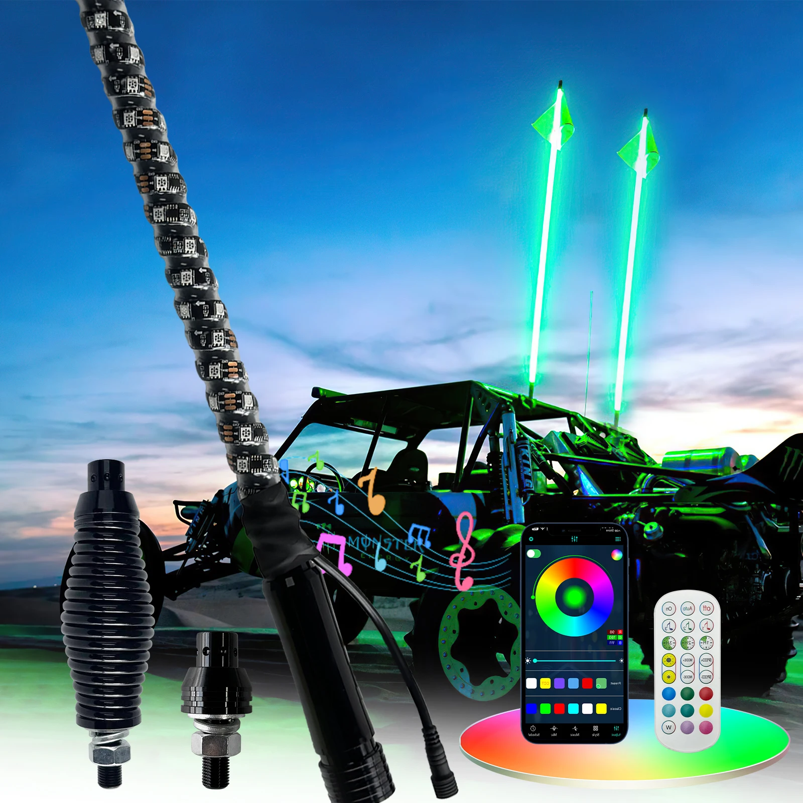 lampes-a-fouet-led-2-3-4-pieds-rgb-etanches-avec-mat-de-drapeau-a-ressort-lampe-decorative-pour-tout-terrain-buggy-vtt-utv-rzr-camions