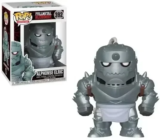 Funko POP Fullmetal Alchemist ALPHONSE ELRIC 392 #   Figuras de Juguete Coleccionables, Figura de Vinilo de 10 cm, Muñeco de PVC
