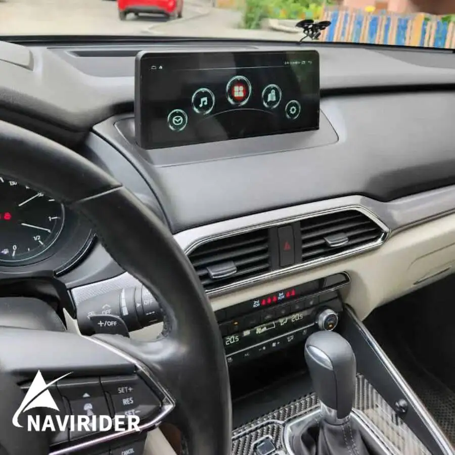 10.25inch Android Car Radio Stereo Head Unit GPS Multimedia Player For Mazda CX9 CX-9 2016-2024 Auto Electronics Car Accessories