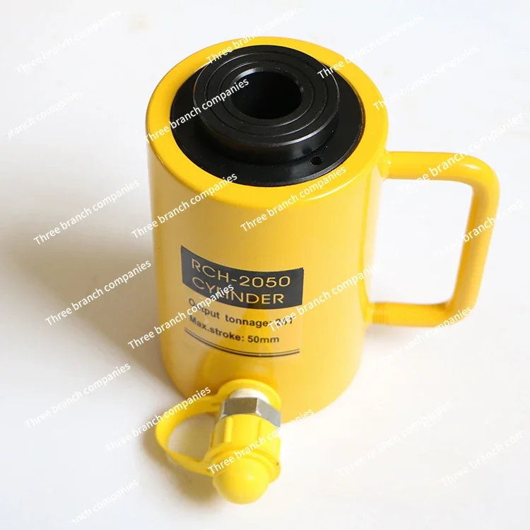 Ultra-thin separate single jack split small hydraulic cylinder portable lifting tool 10T20T30T5