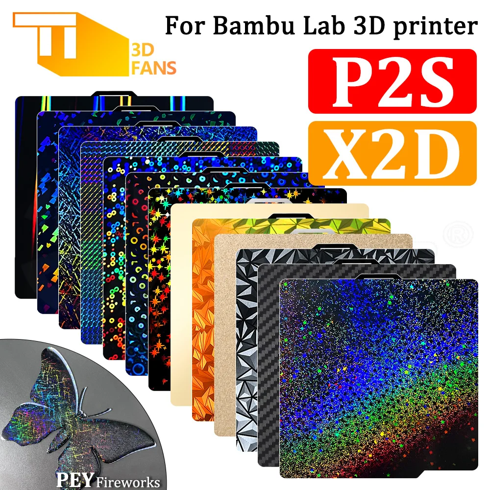 �y�Z�[�����zX2D P2S �r���h�v���[�g���ʃX�v�����O�X�`�[���V�[�g 257x257mm bambu lab X1/P1/A1/P2 �V���[�Y�q�[�g�x�b�h�p ���܂��܂ȃX�^�C��