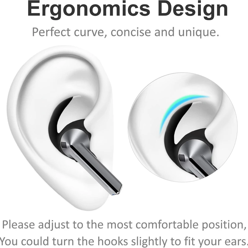 

Replacement Silicone Ear Tips for Samsung Galaxy Buds3 Pro (S/M/L) - Secure Fit Anti-Slip Covers Enhance Noise-Canceling
