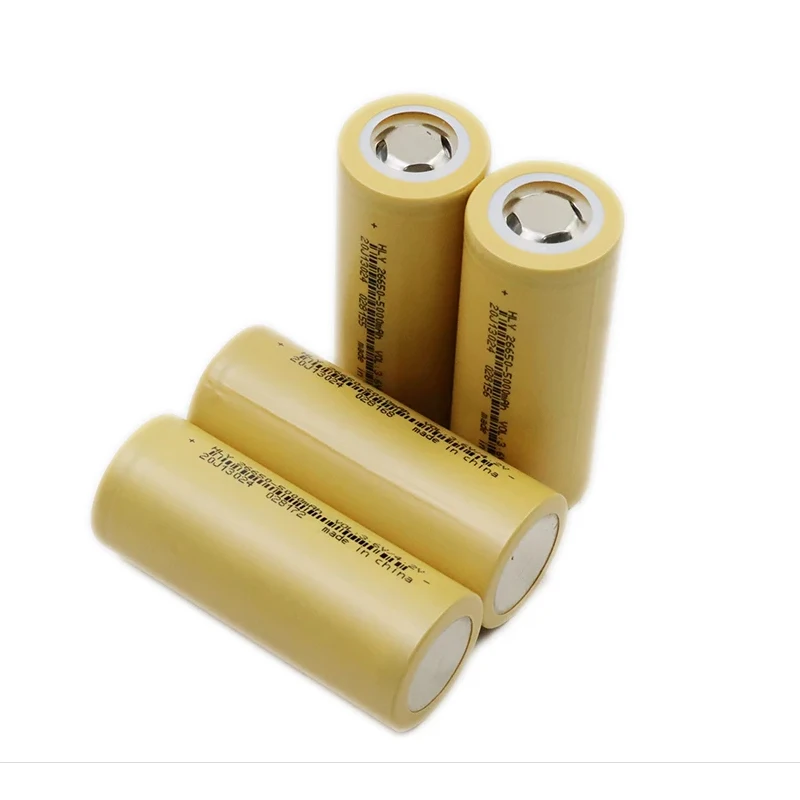 Original High Power Vapcell HLY INR 26650 5000mah CDR 15A 3.7V Rechargeable Lithium Battery For Strong Flashlight view 3