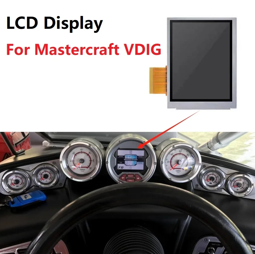 

3.5 inch LCD For Mastercraft VDIG / X2 VDIG Color Display Screen Repair part