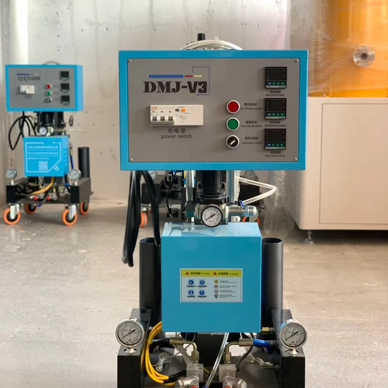 

V3 Model Pneumatic PU Foam Spray Machine Polystyrene Coating Polyurea Painting Equipment
