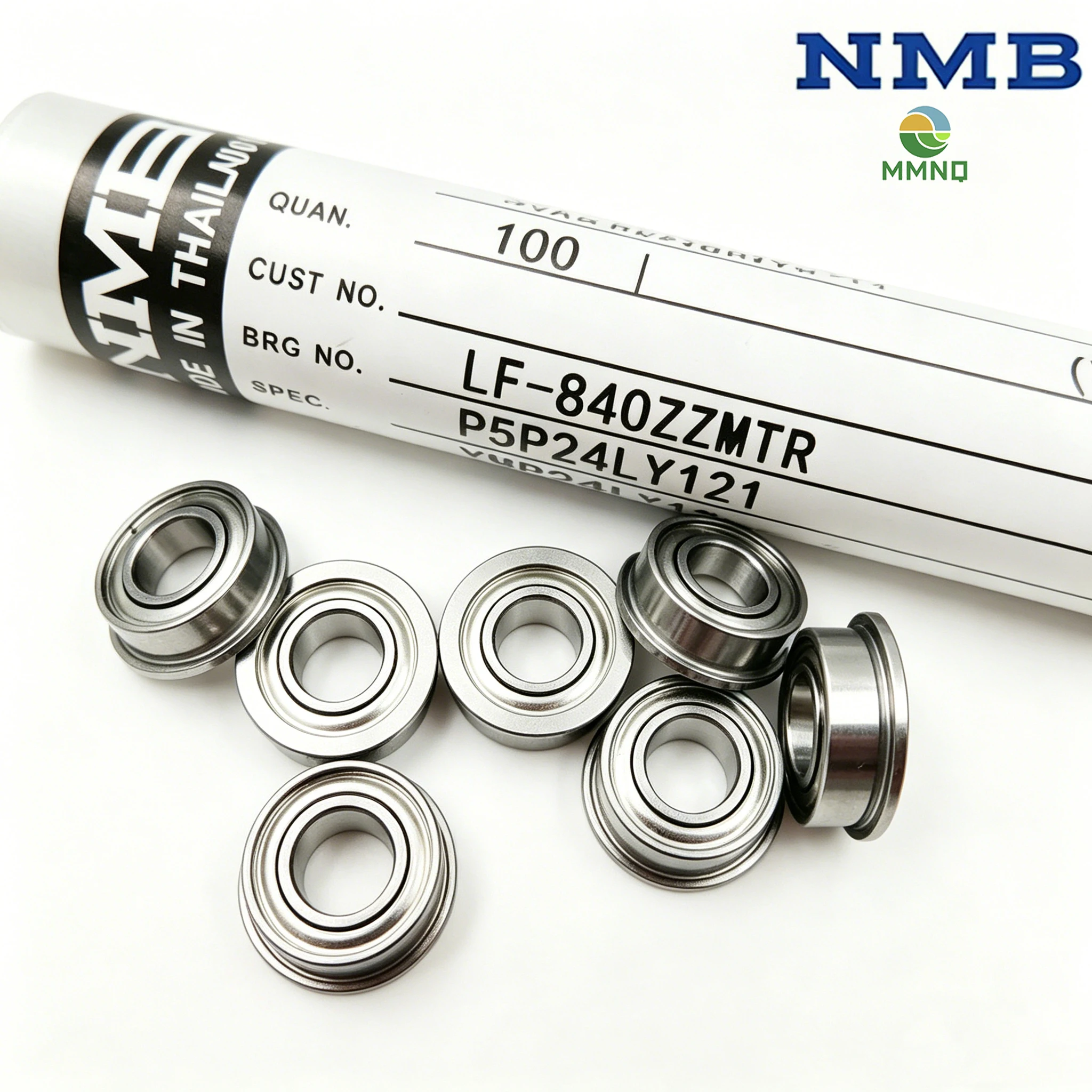 

20/50/100pcs High Speed Mini Flange Bearing NMB LF-840ZZ 483mm MF84ZZ Wear Resistant Mechanical Accessories