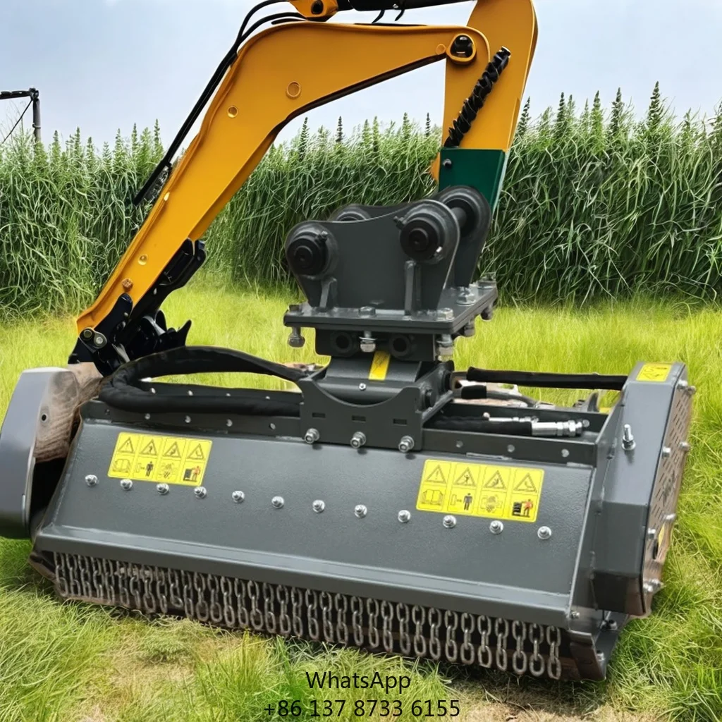 Series Excavator Grass Cutter Machine For Farm Use