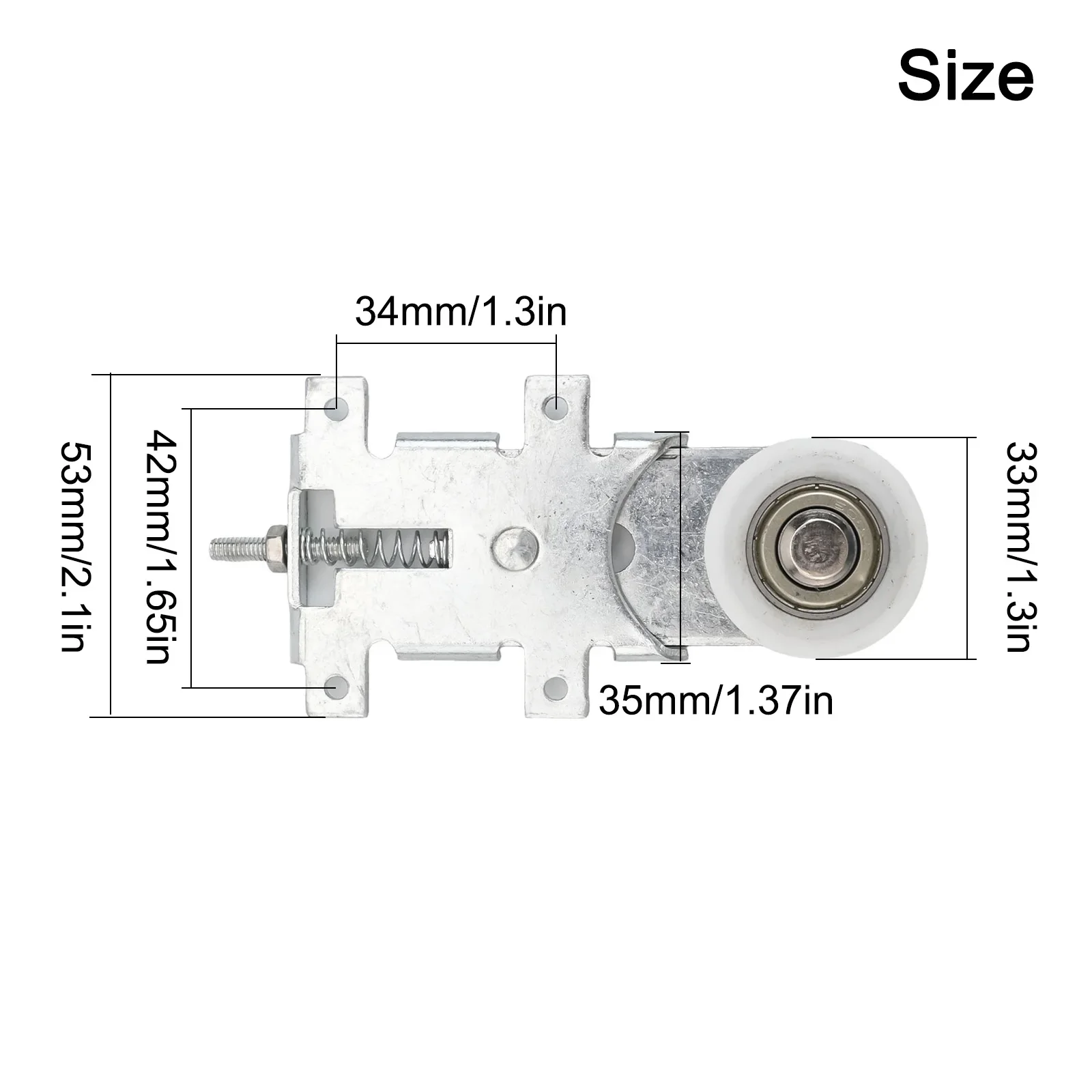 Easy Installation Sliding Door System Metal Sliding Door Roller Matte Finish Aesthetic Versatile Compatibility