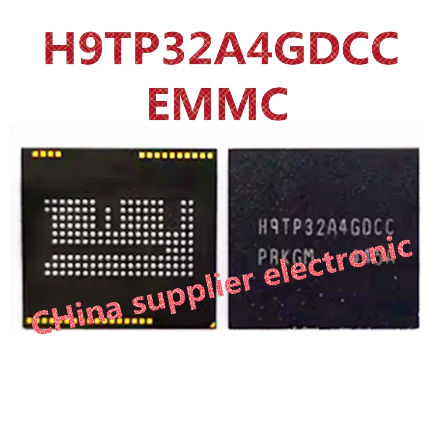 

H9TP32A4GDCC eMMC NAND flash memory IC chip Used Tested Good