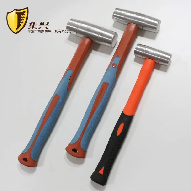 

Explosion-proof Round Drum Hammer Explosion-proof Round Head Hammer, Aluminum Alloy Hammer, Aluminum Hammer, Rubber Handle Explo