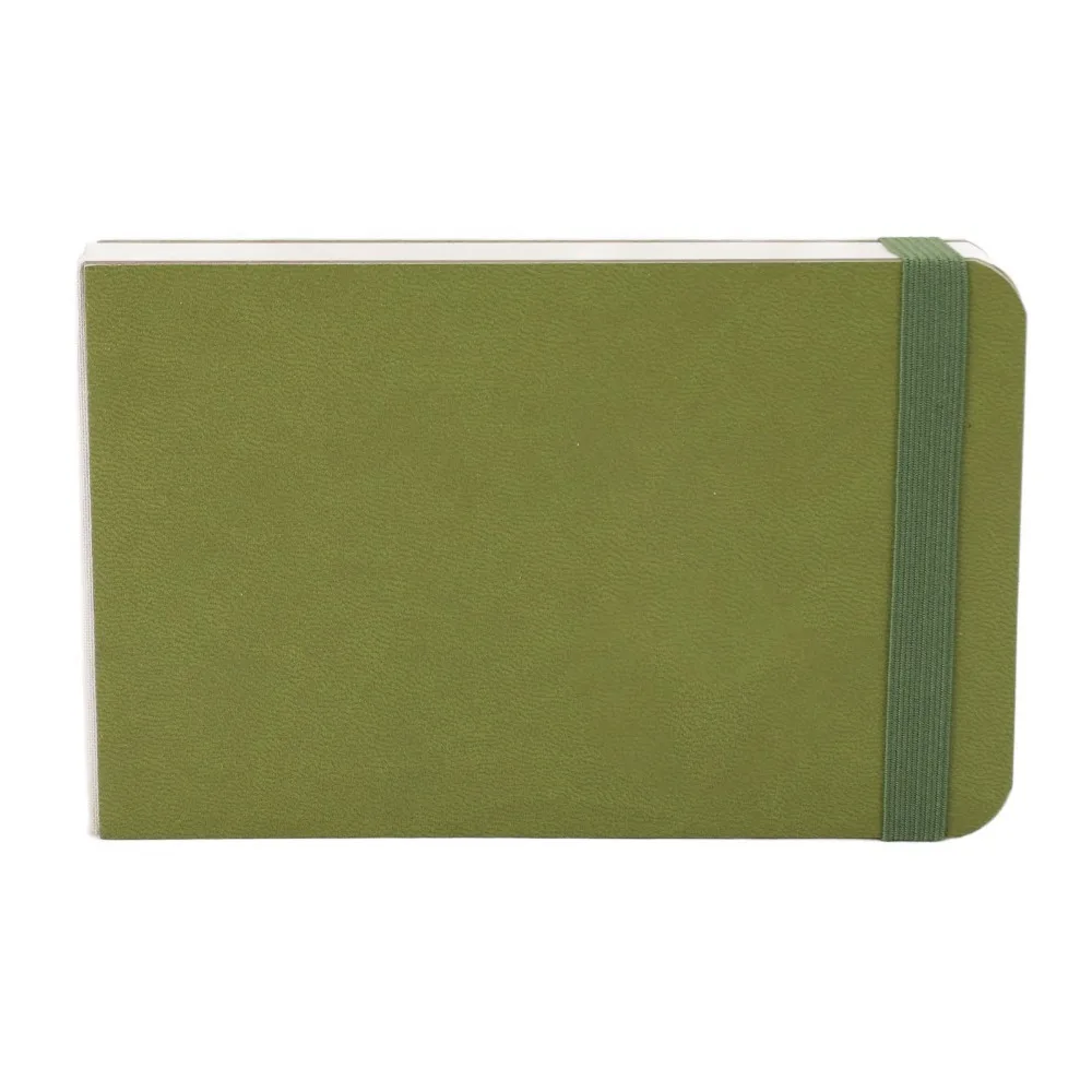 Creative Black、Green、Blue、Orange Watercolor Sketchbook Paper Portable Mini Watercolor Journal Watercolor Pad Quick Doodling